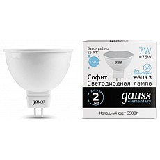 Лампа светодиодная gauss 135 gu5.3 ...