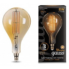 Лампа светодиодная gauss led vintag...
