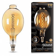 Лампа светодиодная gauss led vintag...