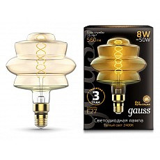 Лампа светодиодная gauss loft led v...