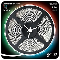 Лента светодиодная gauss gauss 312000407