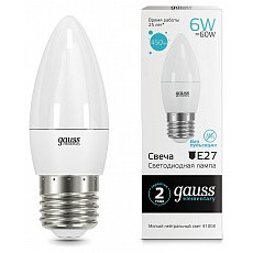 Лампа светодиодная gauss 332 e27 6В...