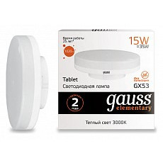 Лампа светодиодная gauss led elemen...