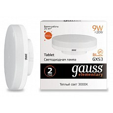 Лампа светодиодная gauss led elemen...
