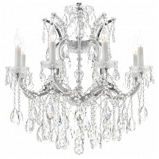 Подвесная люстра ilamp diamond 6071-8 cr-cl