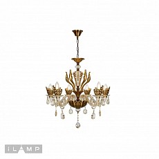Подвесная люстра ilamp asia 61078-6 br