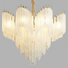 Подвесная люстра ilamp rockfeller 8095-800 sgd-wh