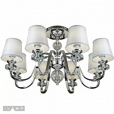 Люстра на штанге ilamp vivia 82367-8 cr