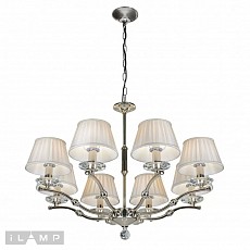 Подвесная люстра ilamp vivaldi 85125-8 cr