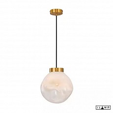 Подвесной светильник ilamp pear 8648p-l gl-wh