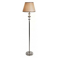 Торшер ilamp brooklyn f2401-1 nickel
