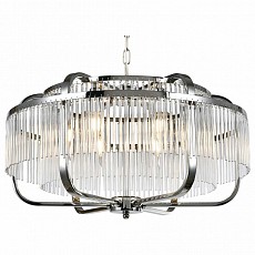 Подвесная люстра ilamp qeens p9574-6 cr-cl