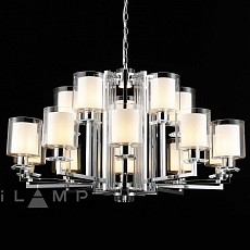Подвесная люстра ilamp king rm6201-10-5 cr-cl