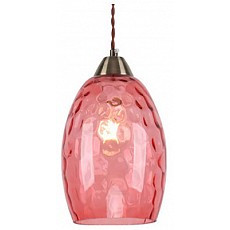 Подвесной светильник imex md.0102 md.0102-1-p.red ab