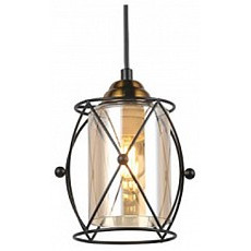 Подвесной светильник imex md.1023 md.1023-1-p-bk-gbr