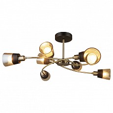 Люстра на штанге imex md.4045 md.4045-8-s ab-bk