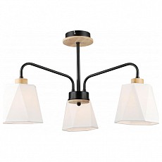Люстра на штанге imex md.5714 md.5714-3-s-bk-wood