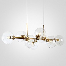 Подвесная люстра imperiumloft staggered glass chandelier 8 40.2211