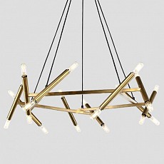 Подвесная люстра imperiumloft jonathan browning le pentagone chandelier 20 light 40.2364