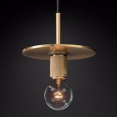 Подвесной светильник imperiumloft rh utilitaire disk shade pendant 40.2342