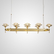 Подвесная люстра imperiumloft lotos long lotos-long01