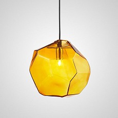 Подвесной светильник imperiumloft color ice cube pendant jevio Янтарный jevio01