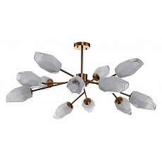 Люстра на штанге indigo boccio 13003-12c brass