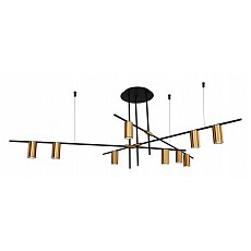 Люстра на штанге indigo breve 11031-9r black