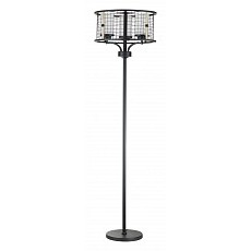 Торшер indigo castello 10014-3f black