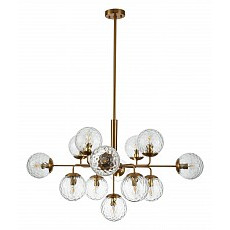 Люстра на штанге indigo cocoon 11008-13p brass