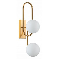 Бра indigo opaco 11015-2w brass