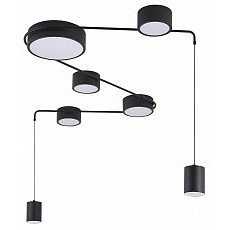 Потолочная люстра indigo modulo 14028-7С black