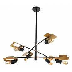 Люстра на штанге indigo severo 10004-6r black