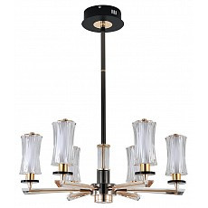 Люстра на штанге indigo grandioso 13038-6r black
