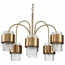 Подвесная люстра indigo eleganza 12019-a-6p brass