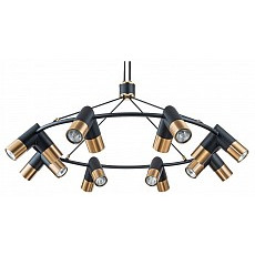 Подвесная люстра indigo doppio 11036-16p black