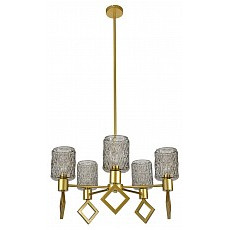Люстра на штанге indigo preda 13025-5r gold