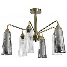 Люстра на штанге indigo campana 13028-6r brass