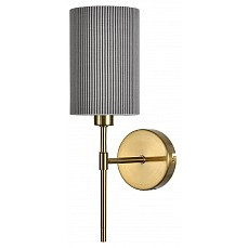 Бра indigo plisse 13033-1w brass