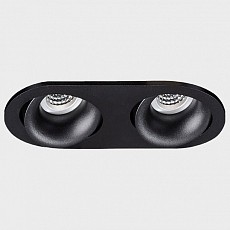 Встраиваемый светильник italline de-2002 de-2002 black