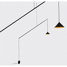 Светильник на растяжке italline it03-1429 it03-1429 black-orange