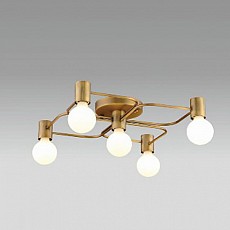 Потолочная люстра italline vega vega pl 6088-5 bronze