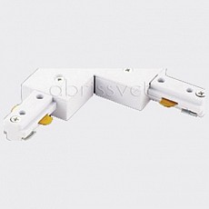 Соединитель угловой l-образный для треков italline wso wso 74 white