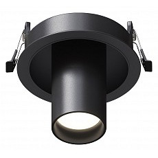 Встраиваемый светильник maytoni focus s c048cl-01-gu10-b