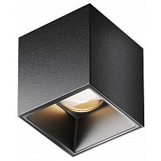 Накладной светильник maytoni alfa led c064cl-5w3k-sq-b