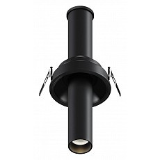 Встраиваемый светильник maytoni focus t c140rs-l200-7w3k-b