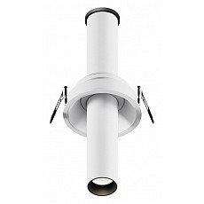 Встраиваемый светильник maytoni focus t c140rs-l200-7w4k-w
