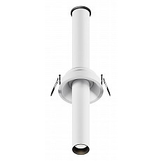 Встраиваемый светильник maytoni focus t c140rs-l300-7w4k-w