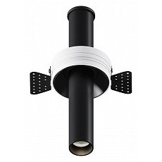 Встраиваемый светильник maytoni focus t c140trs-l200-7w3k-b
