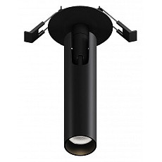 Встраиваемый светильник maytoni focus t c141rs-l125-6w3k-b